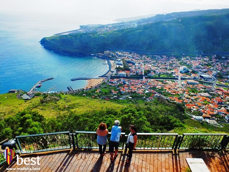 Pico do Facho viewpoint in Machico, Madeira Island